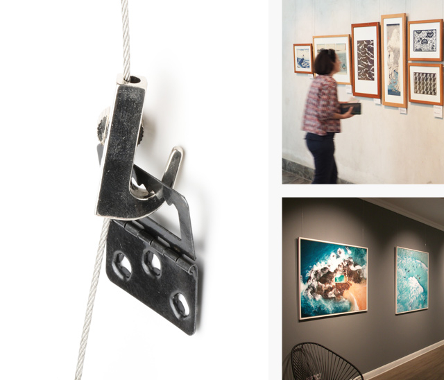 Picture Hanging Shelf